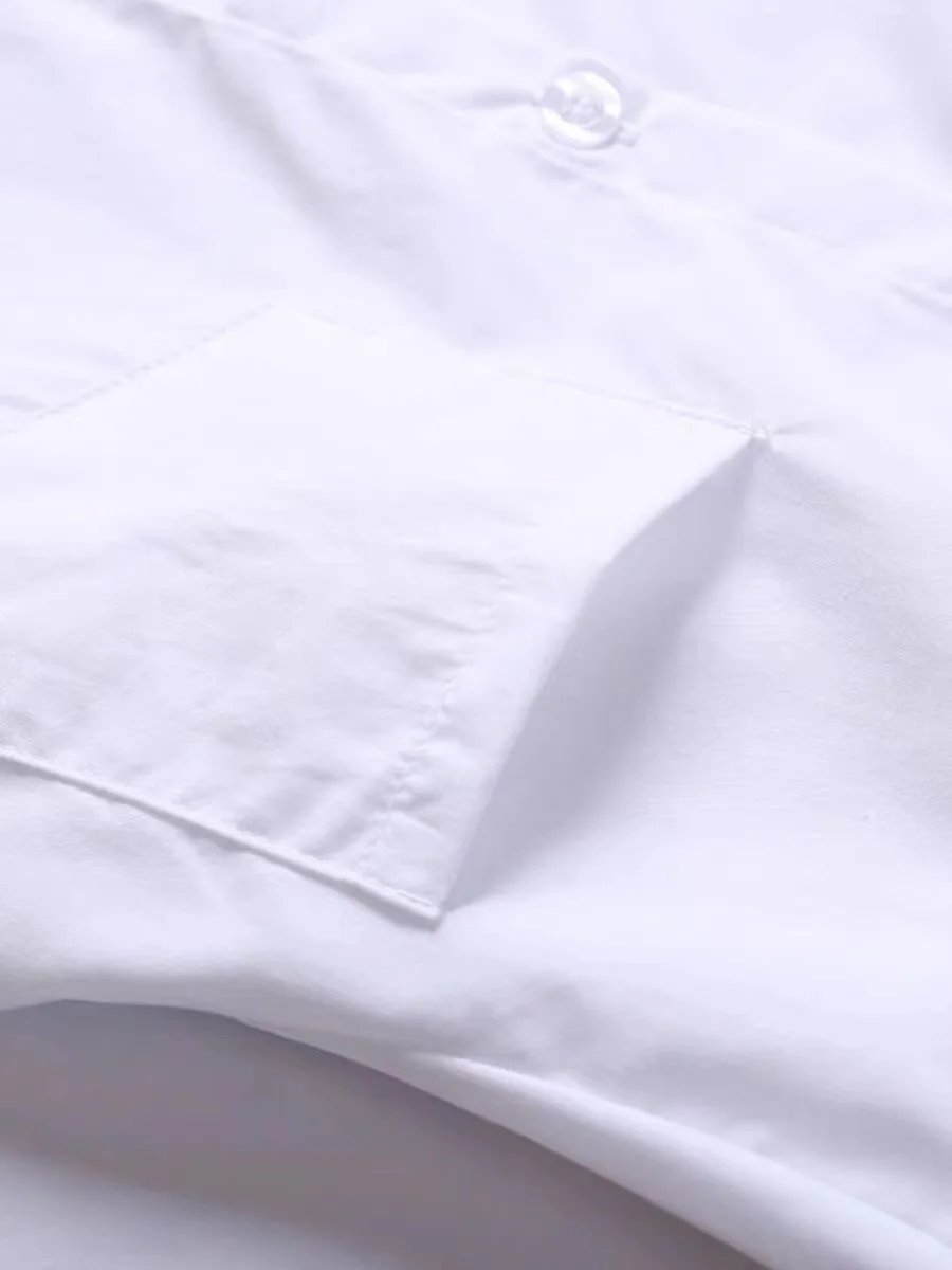 Baby Toddler Teenage Clothes School Uniform Shirts White Long Sleeve Short Sleeve Turn-down Collar Kids Shirt For Children Tops Baby Toddler Teenage Clothes School Uniform Shirts White Long Sleeve Short Sleeve Turn-down Collar Kids Shirt For Children Tops
