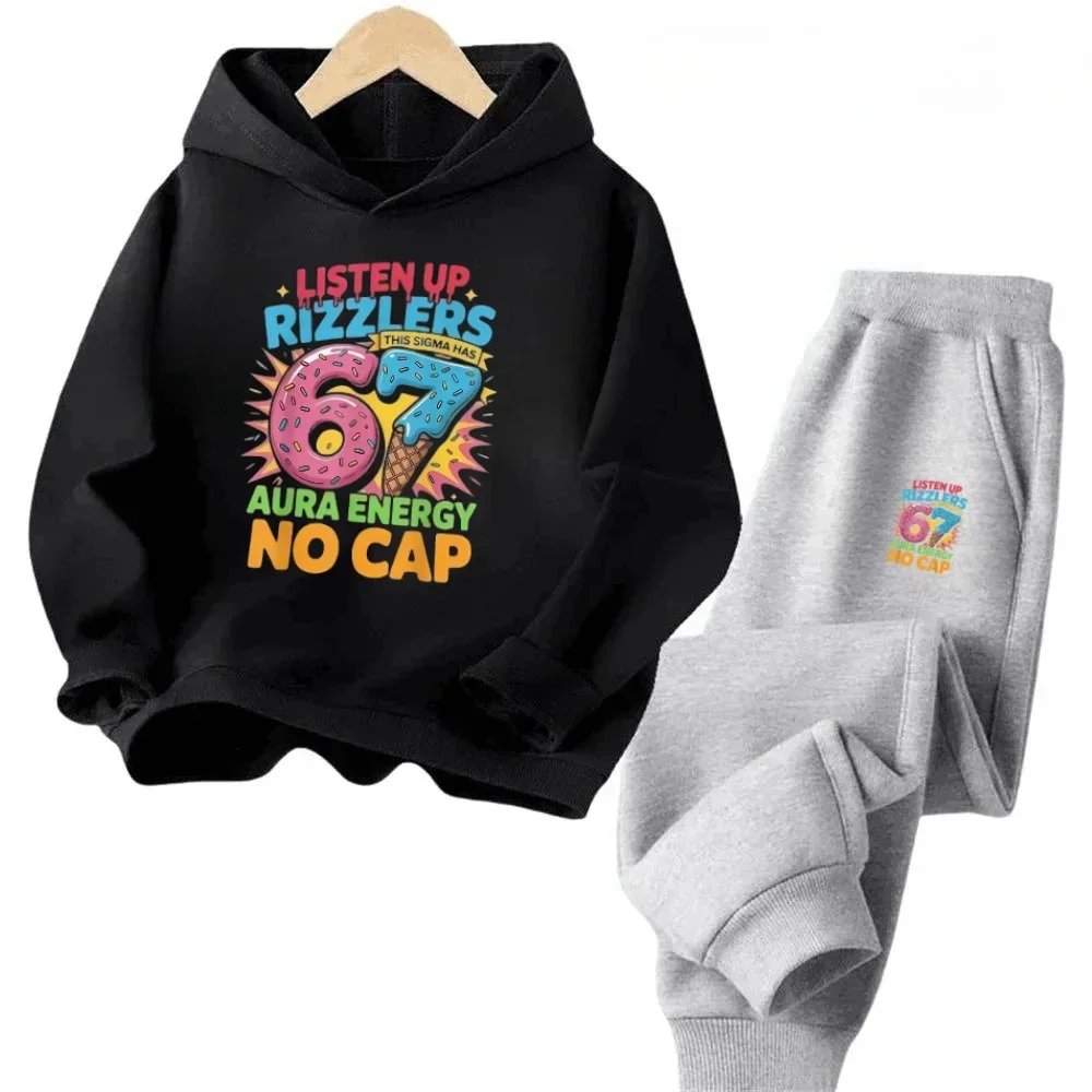 67 Comfortable Set for Kids 4-13 Years Old Organic Cotton Anti-Shrink Suit Skin-Friendly Schoolwear Kids Comfortable Sweatshirt 67 Comfortable Set for Kids 4-13 Years Old Organic Cotton Anti-Shrink Suit Skin-Friendly Schoolwear Kids Comfortable Sweatshirt