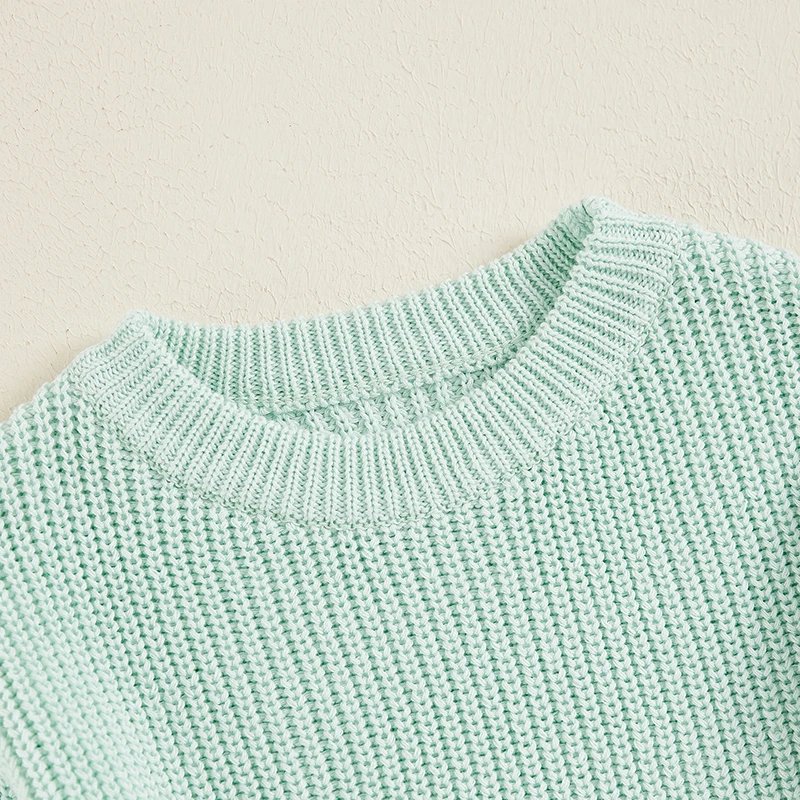 Suefunskry Newborn Baby Girl Boy Knitted Long Sleeve Autumn Winter Sweater Solid Loose Pullover Casual Tops Kids Clothes 3M-5Y Suefunskry Newborn Baby Girl Boy Knitted Long Sleeve Autumn Winter Sweater Solid Loose Pullover Casual Tops Kids Clothes 3M-5Y