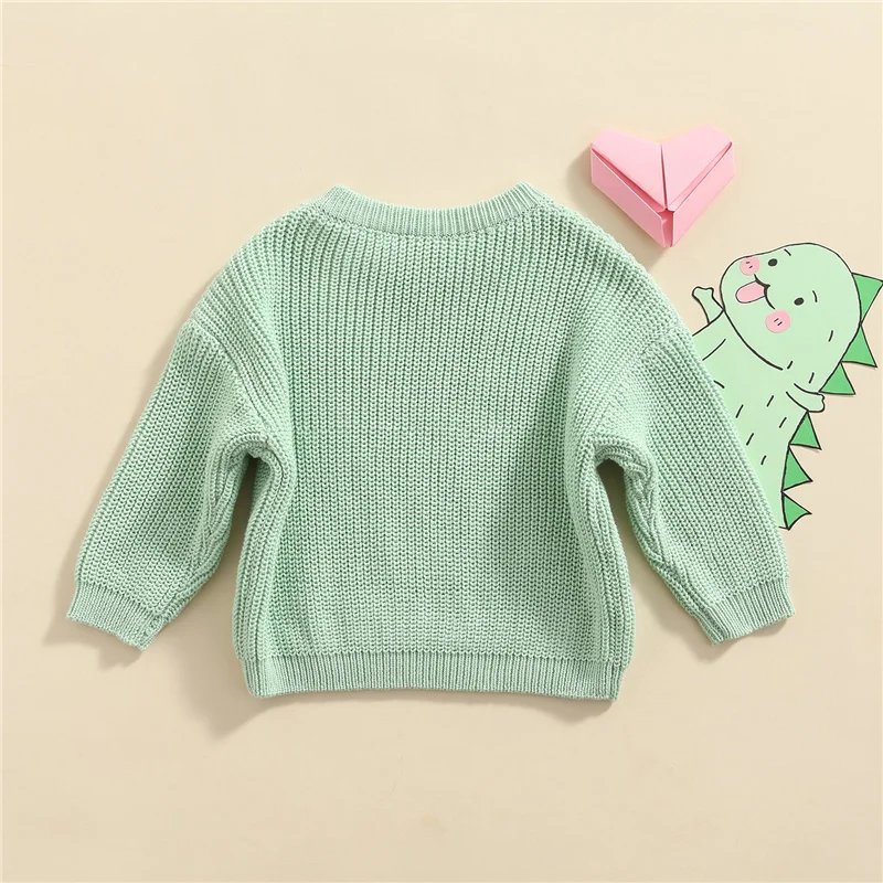 Suefunskry Newborn Baby Girl Boy Knitted Long Sleeve Autumn Winter Sweater Solid Loose Pullover Casual Tops Kids Clothes 3M-5Y Suefunskry Newborn Baby Girl Boy Knitted Long Sleeve Autumn Winter Sweater Solid Loose Pullover Casual Tops Kids Clothes 3M-5Y