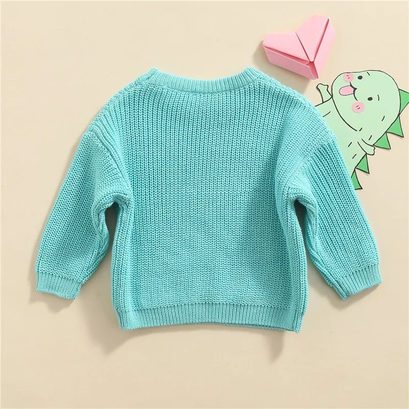 Suefunskry Newborn Baby Girl Boy Knitted Long Sleeve Autumn Winter Sweater Solid Loose Pullover Casual Tops Kids Clothes 3M-5Y Suefunskry Newborn Baby Girl Boy Knitted Long Sleeve Autumn Winter Sweater Solid Loose Pullover Casual Tops Kids Clothes 3M-5Y