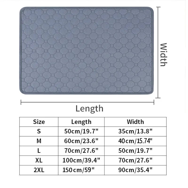 Dog Urine Pads Washable Reusable Anti Slip Pet Pee Pad Puppy Training Pad Pet Bed for Car Seat Cover Pet Supplies Dog Urine Pads Washable Reusable Anti Slip Pet Pee Pad Puppy Training Pad Pet Bed for Car Seat Cover Pet Supplies