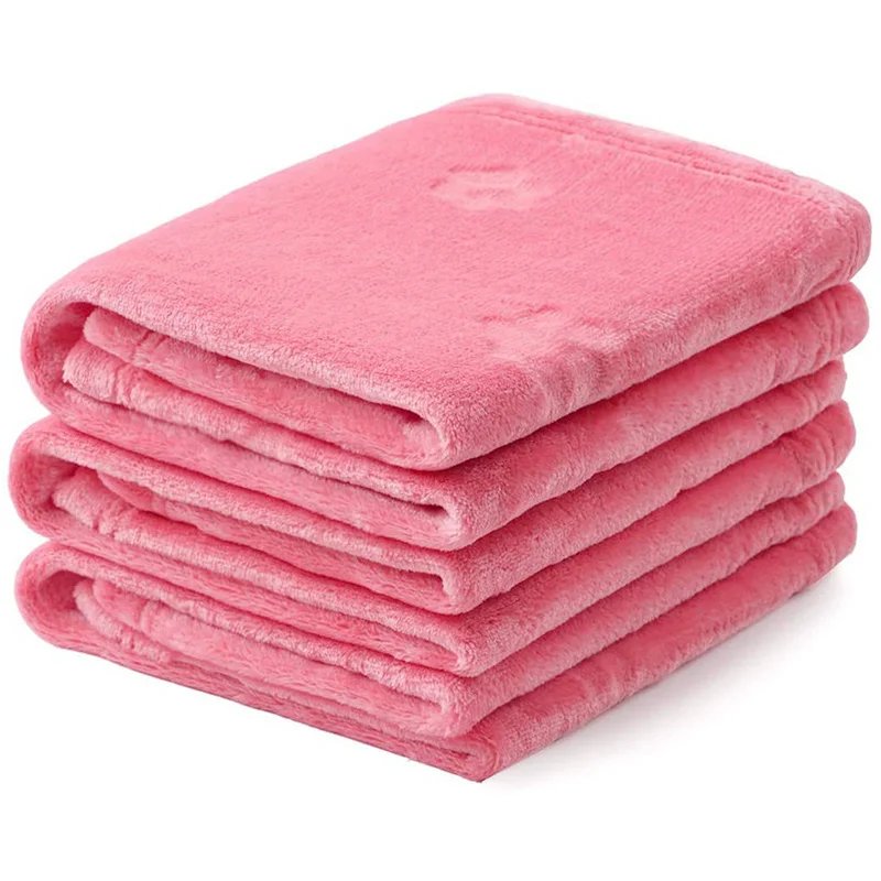 Benepaw Soft Fluffy Fleece Dog Blanket Flannel Throw Cute 3D Paw Design Eco-friendly Cozy Pet Bed Mat Puppy Cat Easy To Wash