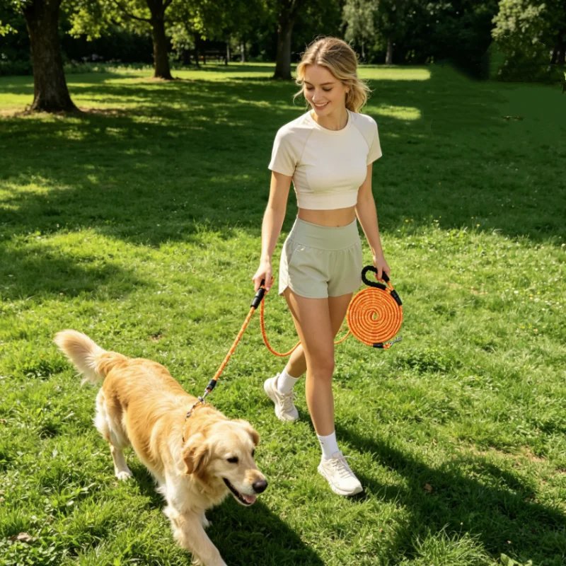 3M/5M/10M/15M/30M Soft Padded Reflective Long Dog Leash in Multiple Lengths for Small to Large Dogs with Comfortable Handle 3M/5M/10M/15M/30M Soft Padded Reflective Long Dog Leash in Multiple Lengths for Small to Large Dogs with Comfortable Handle