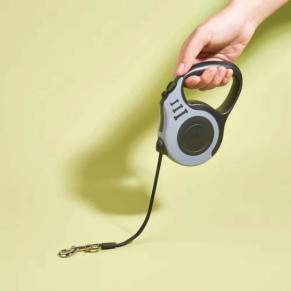 3M 5M Retractable Dog Leash Ergonomic Handle Automatic Extending Puppy Walking Leash Lead for Small Dogs Daily Outdoor Walking