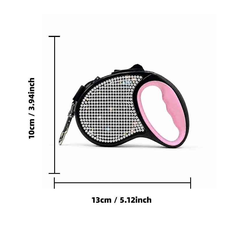 Automatic Retractable Dog Leash Anti Slip Handle Portable Pet Walking Traction Rope For Small Medium Dogs Daily Outdoor Walking