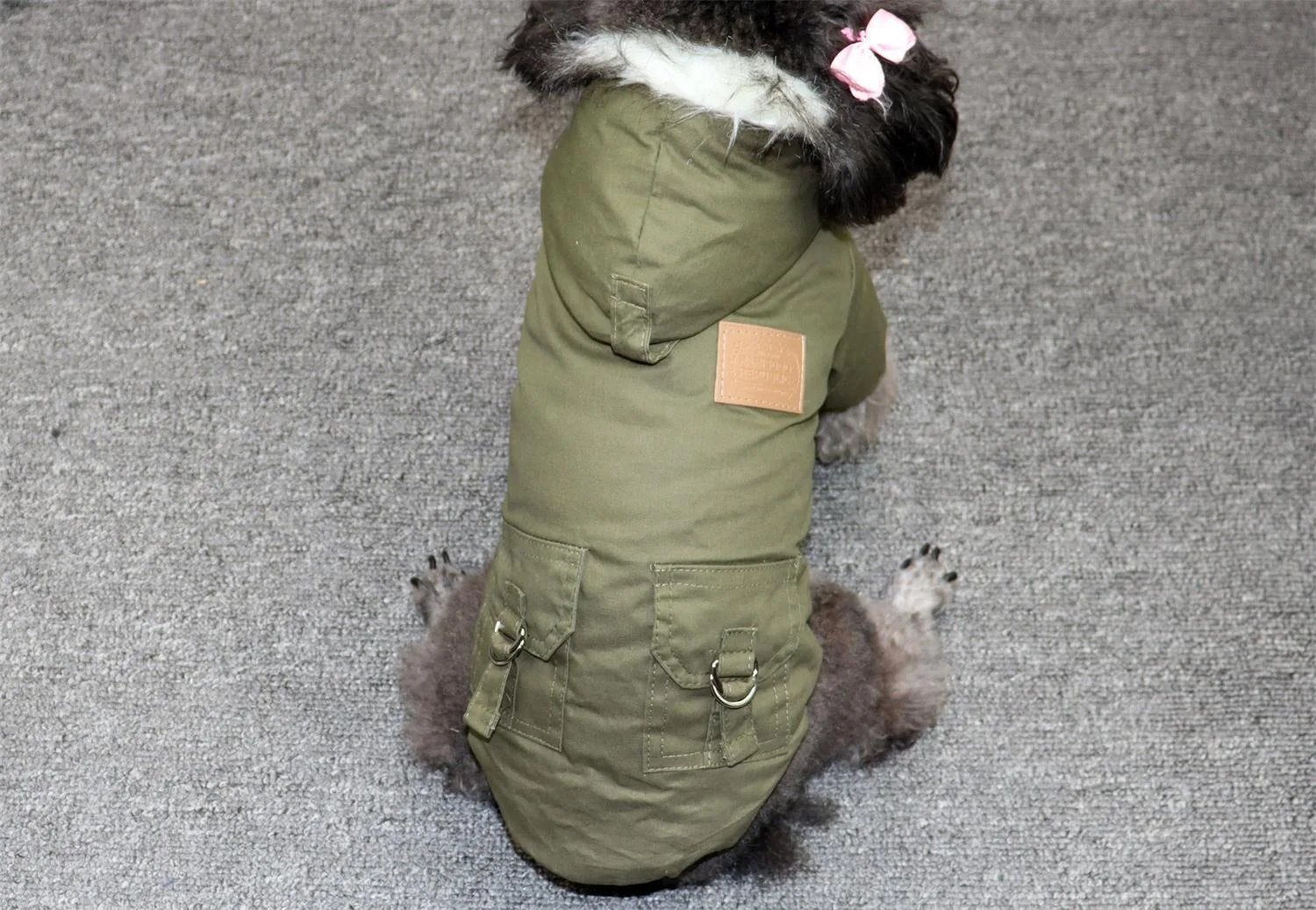Dog Pet Winter Thickened Hiking Coat With Hooded Coat Soft And Comfortable Dog Coat Jacket Outdoor Sports Pet Clothing Dog Pet Winter Thickened Hiking Coat With Hooded Coat Soft And Comfortable Dog Coat Jacket Outdoor Sports Pet Clothing