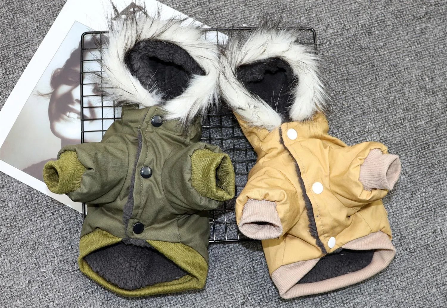 Dog Pet Winter Thickened Hiking Coat With Hooded Coat Soft And Comfortable Dog Coat Jacket Outdoor Sports Pet Clothing Dog Pet Winter Thickened Hiking Coat With Hooded Coat Soft And Comfortable Dog Coat Jacket Outdoor Sports Pet Clothing