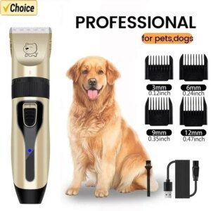 Rechargeable Pet Hair Clipper for Dogs and Cats