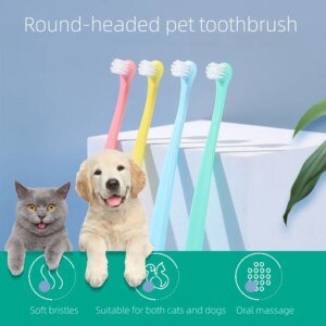 Pet Toothbrush for Dogs and Cats