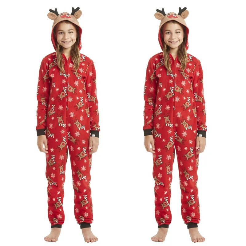 Christmas Family Matching Onesie Elk Print Cute Soft Jumpsuit Mom Dad Kids Clothing Sets Hooded Zipper Overall Xmas Look Pyjamas Christmas Family Matching Onesie Elk Print Cute Soft Jumpsuit Mom Dad Kids Clothing Sets Hooded Zipper Overall Xmas Look Pyjamas