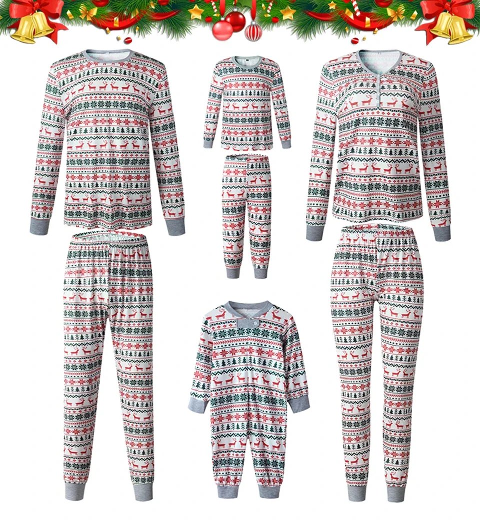2023 Christmas Family Matching Pajamas New Year Xmas Father Mother Kids Baby Clothes Set Dad Mom And Daughter Son Pyjamas Outfit 2023 Christmas Family Matching Pajamas New Year Xmas Father Mother Kids Baby Clothes Set Dad Mom And Daughter Son Pyjamas Outfit