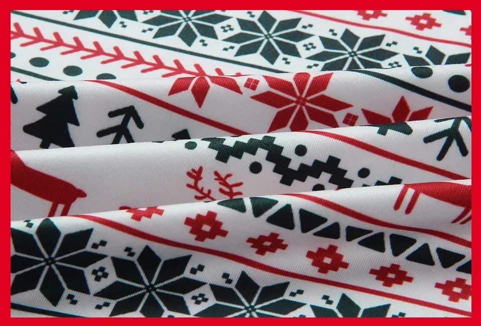 2023 Christmas Family Matching Pajamas New Year Xmas Father Mother Kids Baby Clothes Set Dad Mom And Daughter Son Pyjamas Outfit
