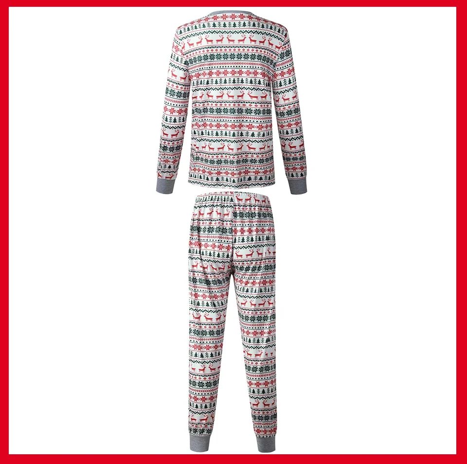 2023 Christmas Family Matching Pajamas New Year Xmas Father Mother Kids Baby Clothes Set Dad Mom And Daughter Son Pyjamas Outfit