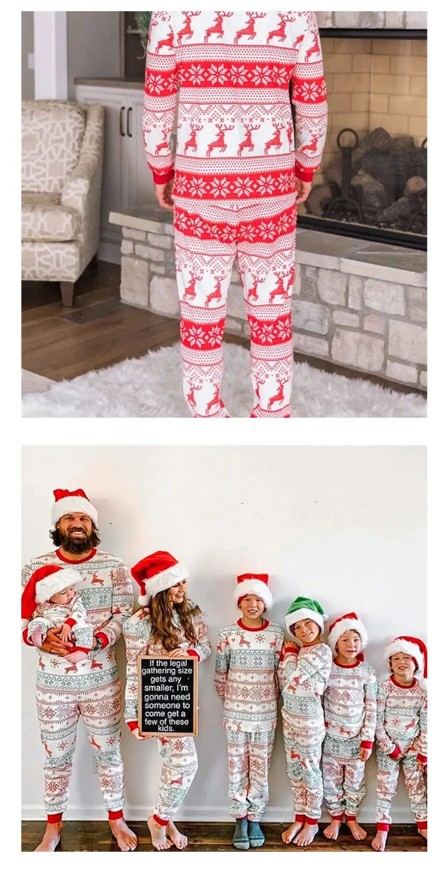 2025 New Family Christmas Pajamas Mom Dad Kids Matching Clothing Set Baby Romper Pjs Soft Loose 2 Pieces Suit Homewear Xmas Look 2025 New Family Christmas Pajamas Mom Dad Kids Matching Clothing Set Baby Romper Pjs Soft Loose 2 Pieces Suit Homewear Xmas Look