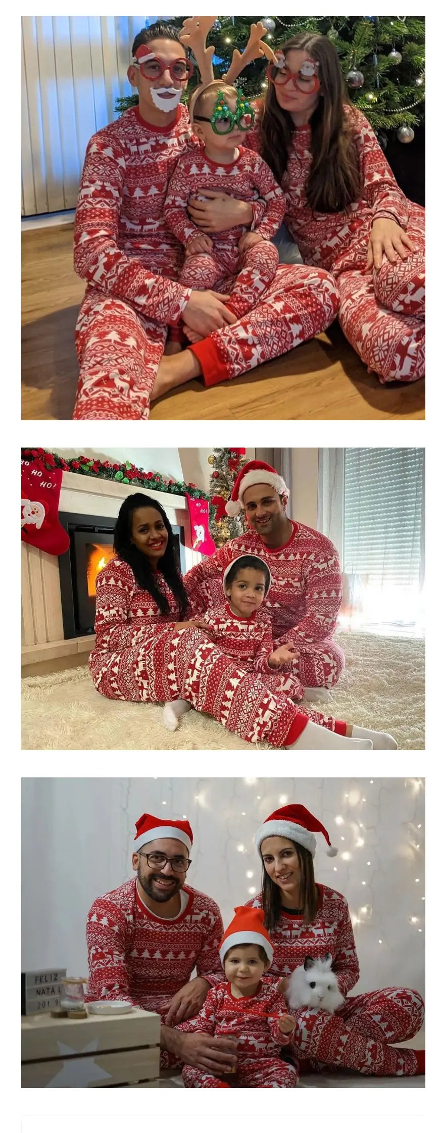 2025 New Family Christmas Pajamas Mom Dad Kids Matching Clothing Set Baby Romper Pjs Soft Loose 2 Pieces Suit Homewear Xmas Look 2025 New Family Christmas Pajamas Mom Dad Kids Matching Clothing Set Baby Romper Pjs Soft Loose 2 Pieces Suit Homewear Xmas Look