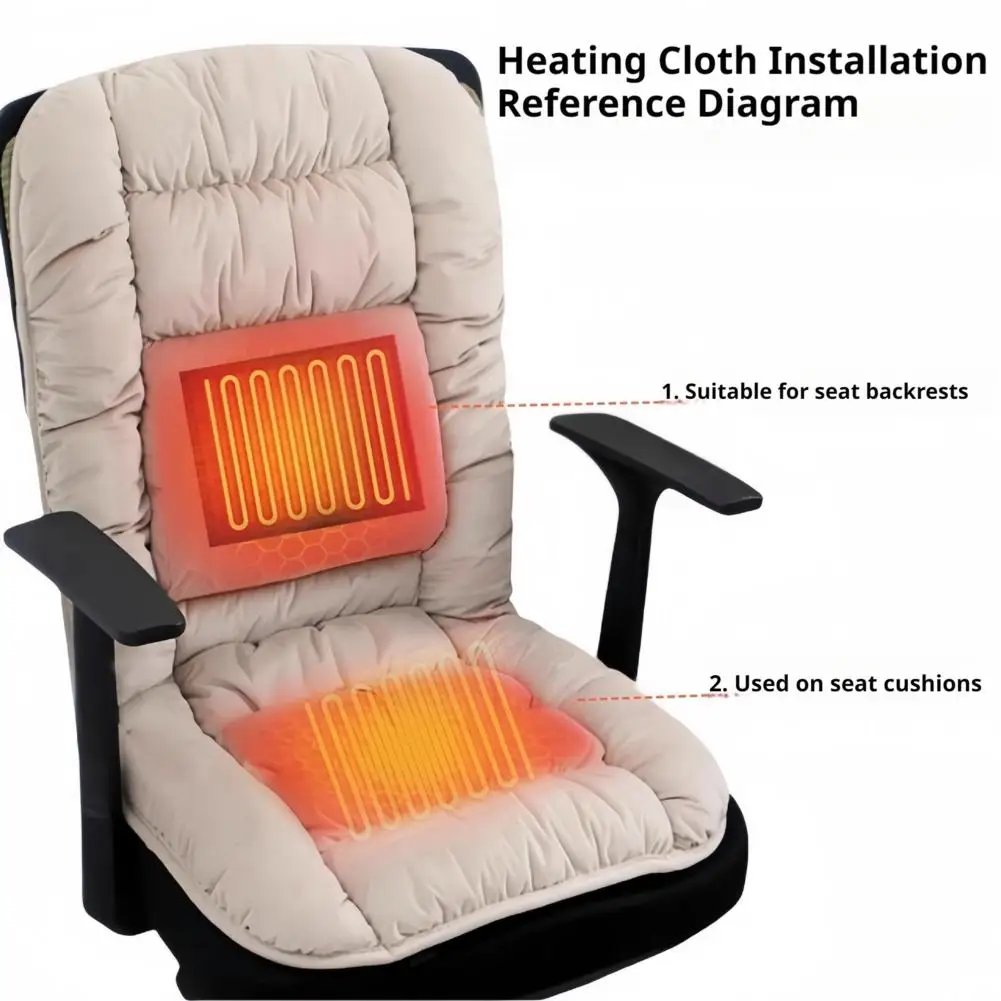 USB Pet Heating Pad Waterproof Constant 45°C Warm Mat 1m Power Cord Foldable Machine Washable Cat Dog Winter Warm Bed Mat