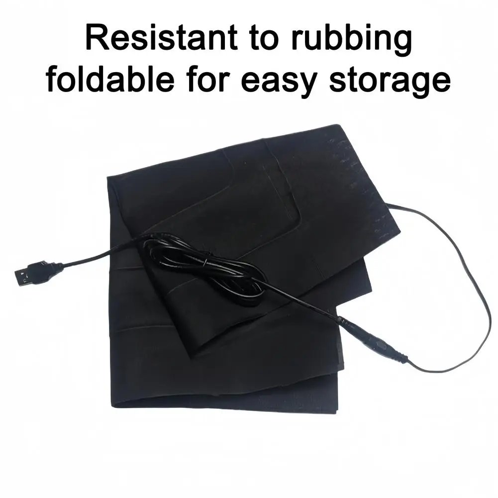 USB Pet Heating Pad Waterproof Constant 45°C Warm Mat 1m Power Cord Foldable Machine Washable Cat Dog Winter Warm Bed Mat