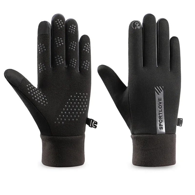 Winter Gloves Women Cycling Bike Thermal Cold Resistance Wind Waterproof Bicycle Warm Outdoor Running Skiing Mittens