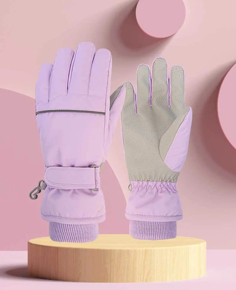 2025 Children Ski Gloves Keep Finger Warm Waterproof Thicken Mittens Winter Snowboard Snow Kids Gloves for Boys Girl Accessories 2025 Children Ski Gloves Keep Finger Warm Waterproof Thicken Mittens Winter Snowboard Snow Kids Gloves for Boys Girl Accessories