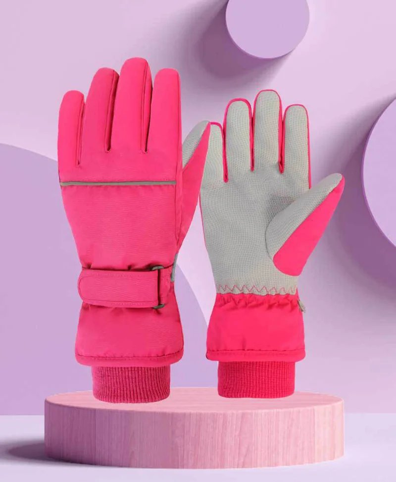 2025 Children Ski Gloves Keep Finger Warm Waterproof Thicken Mittens Winter Snowboard Snow Kids Gloves for Boys Girl Accessories 2025 Children Ski Gloves Keep Finger Warm Waterproof Thicken Mittens Winter Snowboard Snow Kids Gloves for Boys Girl Accessories