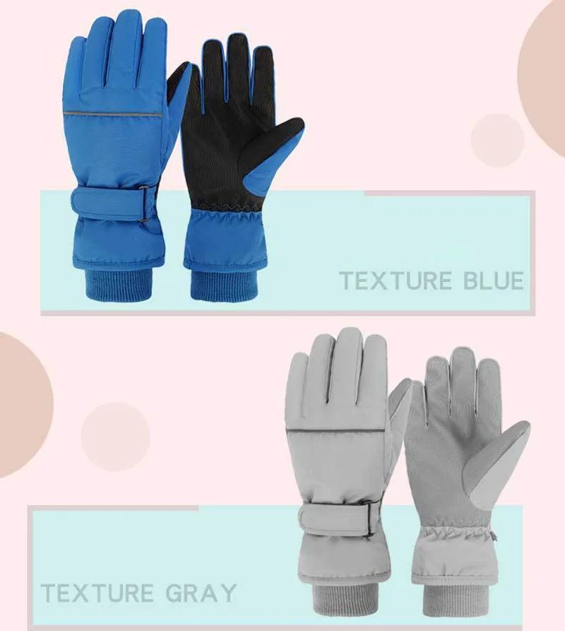 2025 Children Ski Gloves Keep Finger Warm Waterproof Thicken Mittens Winter Snowboard Snow Kids Gloves for Boys Girl Accessories 2025 Children Ski Gloves Keep Finger Warm Waterproof Thicken Mittens Winter Snowboard Snow Kids Gloves for Boys Girl Accessories