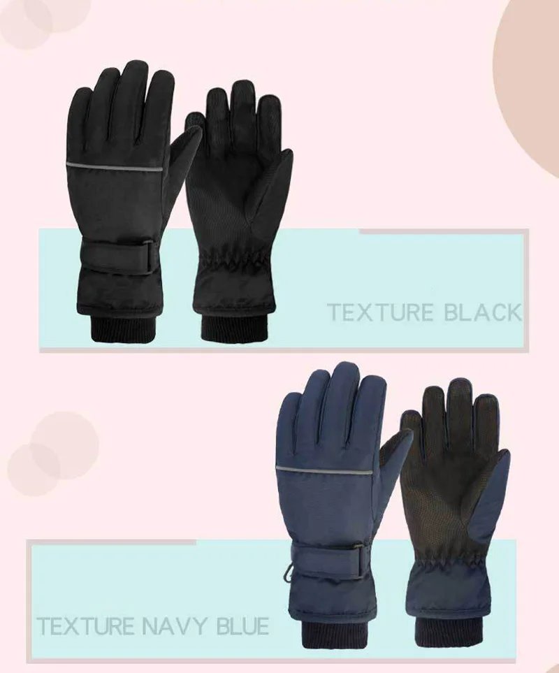 2025 Children Ski Gloves Keep Finger Warm Waterproof Thicken Mittens Winter Snowboard Snow Kids Gloves for Boys Girl Accessories 2025 Children Ski Gloves Keep Finger Warm Waterproof Thicken Mittens Winter Snowboard Snow Kids Gloves for Boys Girl Accessories