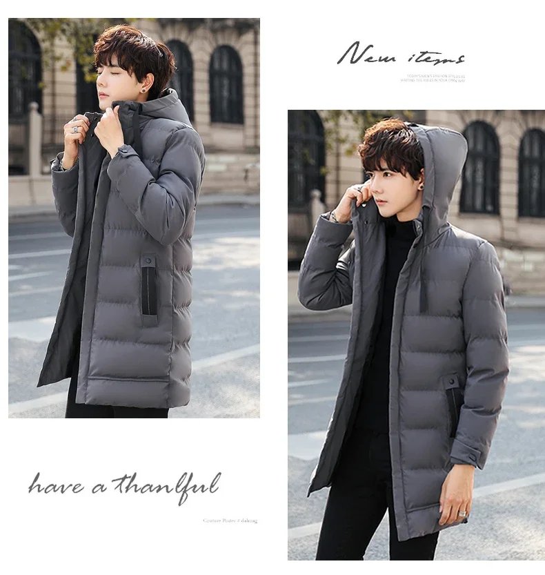 Men Winter Jackets Men's Winter Coat Long Puffer Jacket Waterproof Ski Parka Thicken Insulated Outerwear with Removable Hood Men Winter Jackets Men's Winter Coat Long Puffer Jacket Waterproof Ski Parka Thicken Insulated Outerwear with Removable Hood