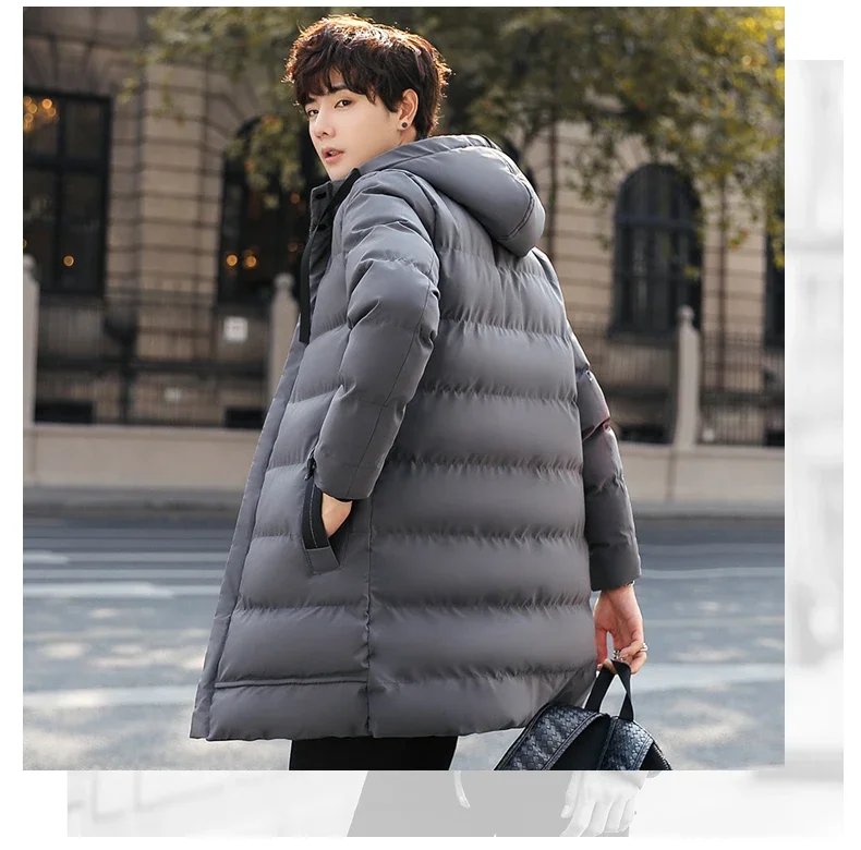 Men Winter Jackets Men's Winter Coat Long Puffer Jacket Waterproof Ski Parka Thicken Insulated Outerwear with Removable Hood Men Winter Jackets Men's Winter Coat Long Puffer Jacket Waterproof Ski Parka Thicken Insulated Outerwear with Removable Hood