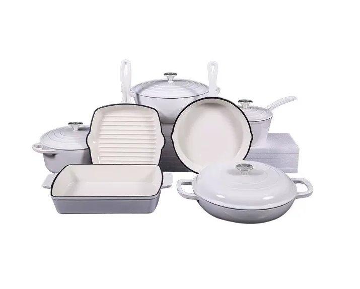 7pcs White