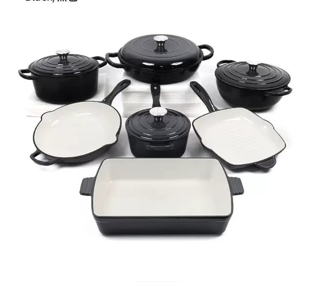 7pcs Black