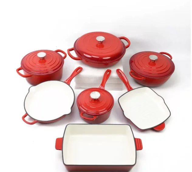 7pcs Red